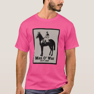 MAN O' KRIEG Vintages Rennpferd T-Shirt