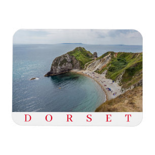 Man O'War Beach View Dorset Kühlschrankmagnet Magnet