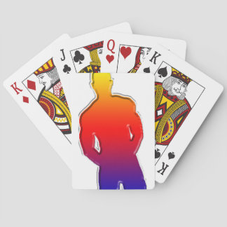 Man Posing Spielkarten