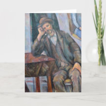 Man Rauch a Pipe - Paul Cezanne - c1893