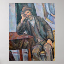 Man Rauch a Pipe - Paul Cezanne - c1893