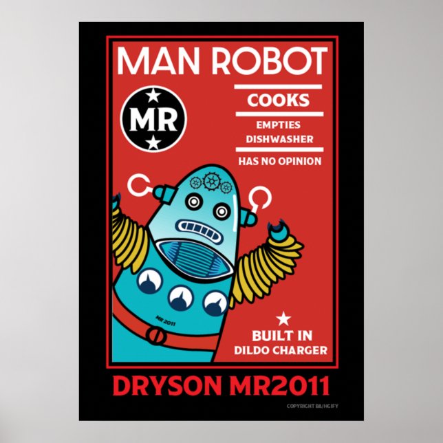 Man Robot the Perfect Man Poster (Vorne)