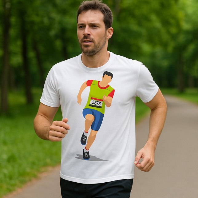Man Running Mens T - Shirt (Von Creator hochgeladen)