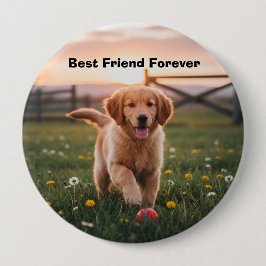 Man’s Best Friend Pin Button