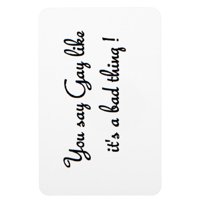 Man sagt einen homosexuellen rechteckigen Magneten Magnet (Vertikal)