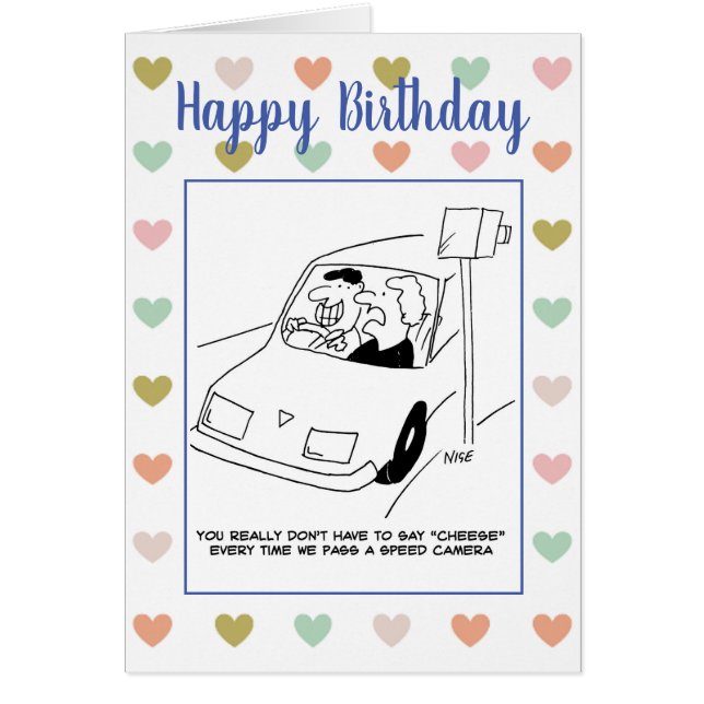 Man sagt "Käse", wenn man eine Blitzerkamera vorbe (Vorne)