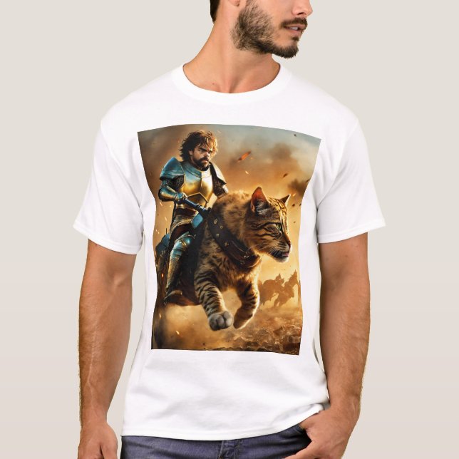 MAN SIEHT SICH MIT TIEREN ENTSPRECHEN T-Shirt (Vorderseite)