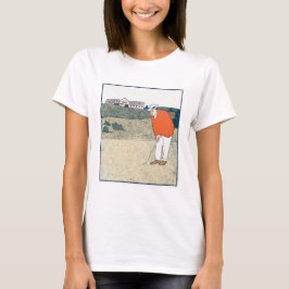 Man spielt Golf von Edward Penfield. T-Shirt