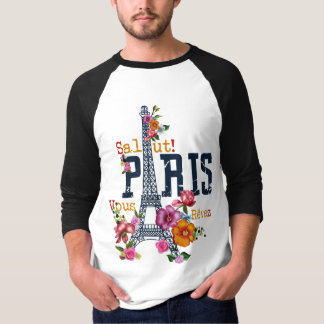 Man T - Shirt auge Paris print