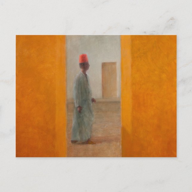 Man Tangier Street 2012 Postkarte (Vorderseite)