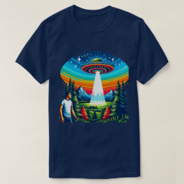 Man UFO Blue T - Shirt