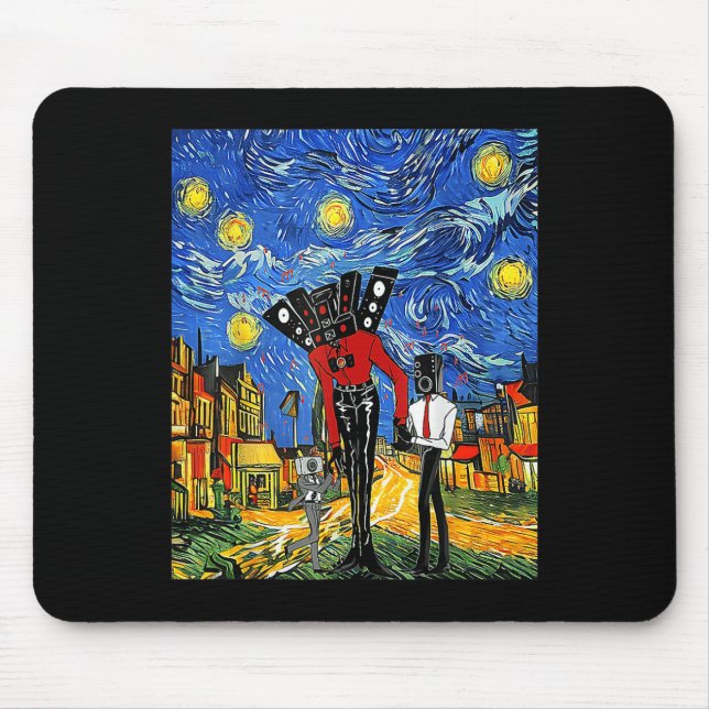 Man Video Game Graphic Gamer Meme Gaming Mousepad (Vorne)