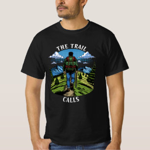 Man wandert einen Weg wie die A.T. T-Shirt