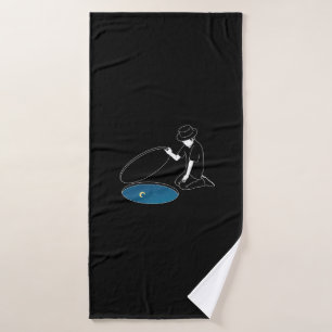 Man Zazzle _Growshop Badehandtuch