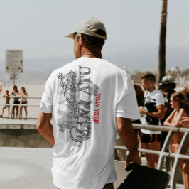 MANA ATUA Licht-T-Shirt - Rückendesign T-Shirt