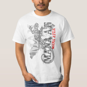 Mana Atua - Power von den Göttern - weiß T-Shirt
