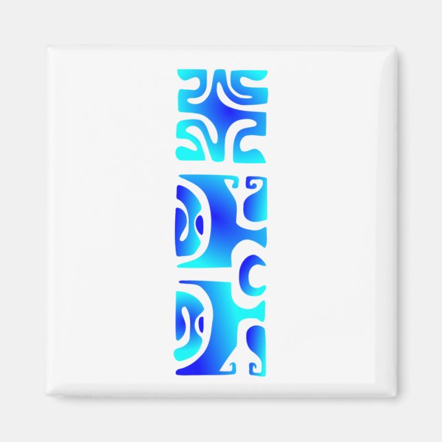 MANA - Blauer Lagon Magnet (Vorne)