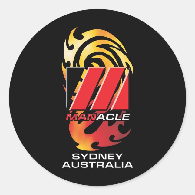 Manacle® Stickers (Vorderseite)