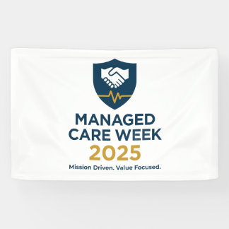 Managed Care Week 2025 - Büro-Banner Banner