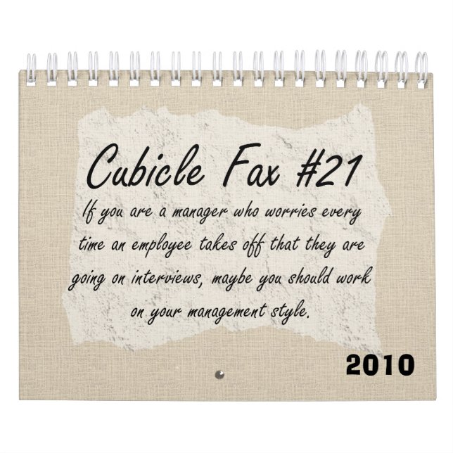 Management-Spaß 2010 Kalender (Titelbild)