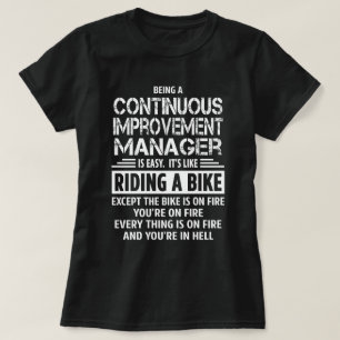 Manager für kontinuierliche Verbesserung T-Shirt