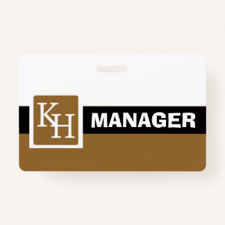 Manager-ID-Abzeichen Ausweis