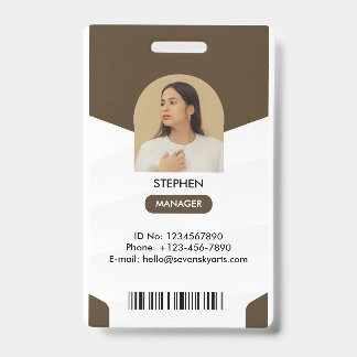 Manager ID Card Ausweis