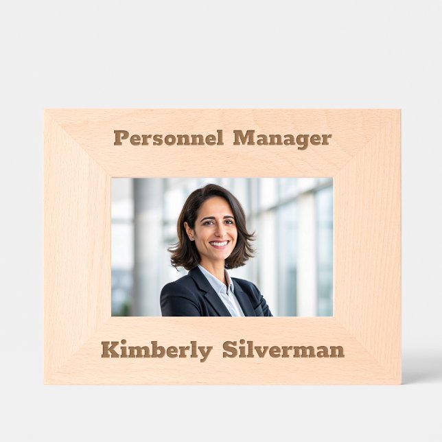 Manager Vollständiger Name Moderner Jobtitel Rusti Geätzte Rahmen (Von Creator hochgeladen)