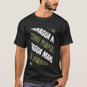 Managua Camouflage Pattern Green Camouflage T-Shirt