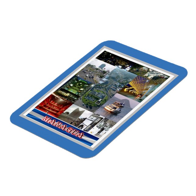 Managua - Nicaragua - Mosaik - Magnet (Linke Seite)