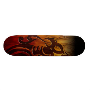 Manaia Fire Skateboard