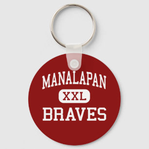Manalapan - Braves - hoch - Englishtown New-Jersey Schlüsselanhänger