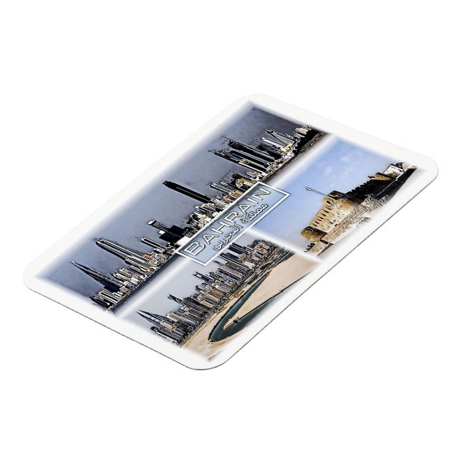 Manama - Bahrain - Mosaik - Magnet (Linke Seite)