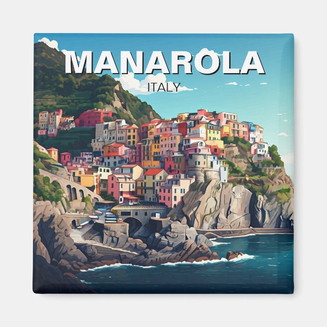 Manarola, Cinqua Terra Magnet (Vorne)