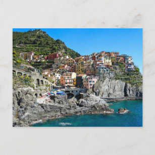Manarola, Cinque Terre, Italien, Europa - Postcard Postkarte