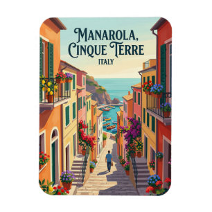 Manarola, Cinque Terre, Italien Magnet