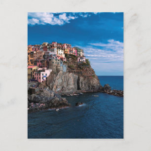 Manarola, Cinque Terre. Italien Postkarte