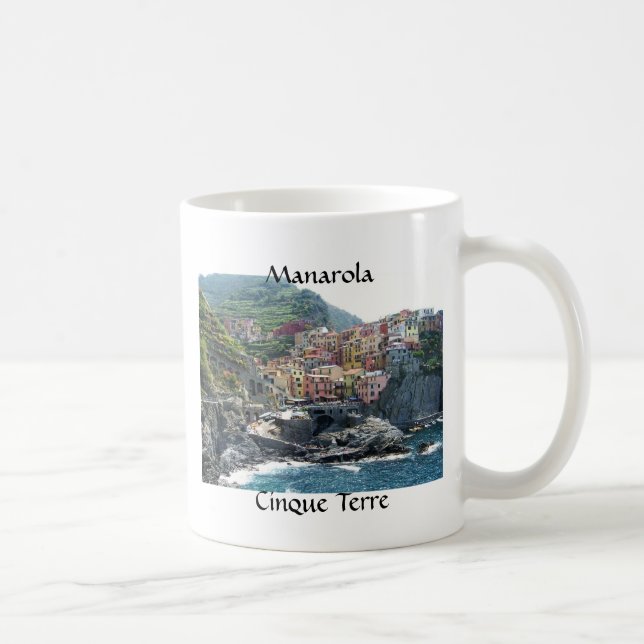 Manarola Cinque Terre Kaffeetasse (Rechts)