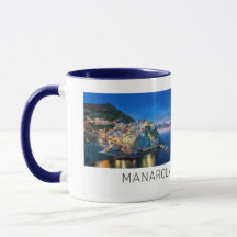 Manarola Cinque Terre La Spezia Italien Panorama