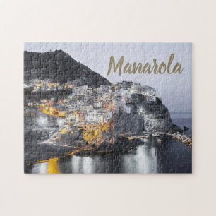 Manarola Cinque Terre Ligurien Italien Kunst, Dich Puzzle