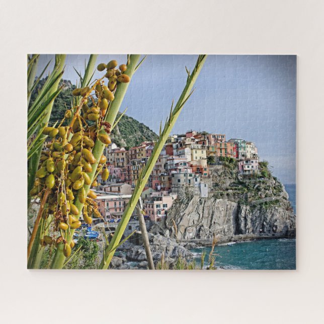 Manarola - Cinque Terre - Oliven - 16x20 - 520 Stk Puzzle (Horizontal)