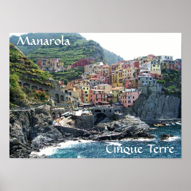 Manarola Cinque Terre Poster (Vorne)