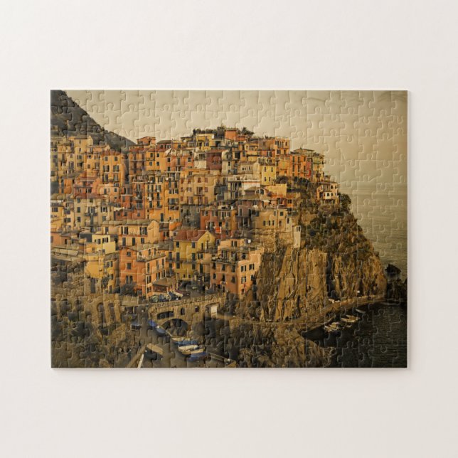 Manarola, Italia - Cinque Terre - 11x14 - 252 Stk. Puzzle (Horizontal)