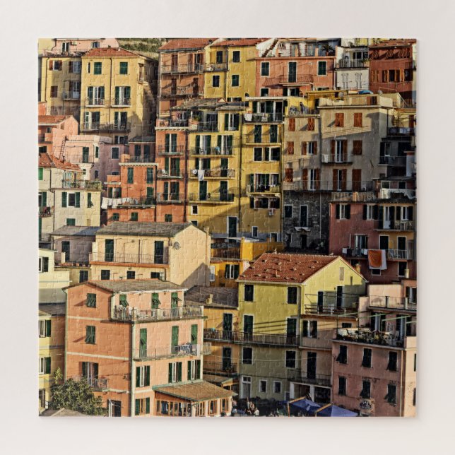 Manarola - Italien - Cinque Terre - 20x20 - 676 pc Puzzle (Vertikal)