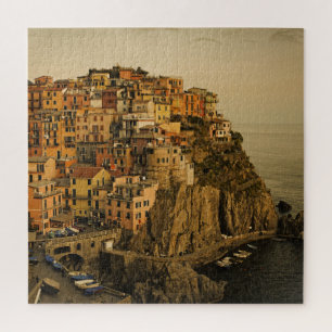 Manarola, Italien - Cinque Terre - 20x20 - 676 Stk Puzzle