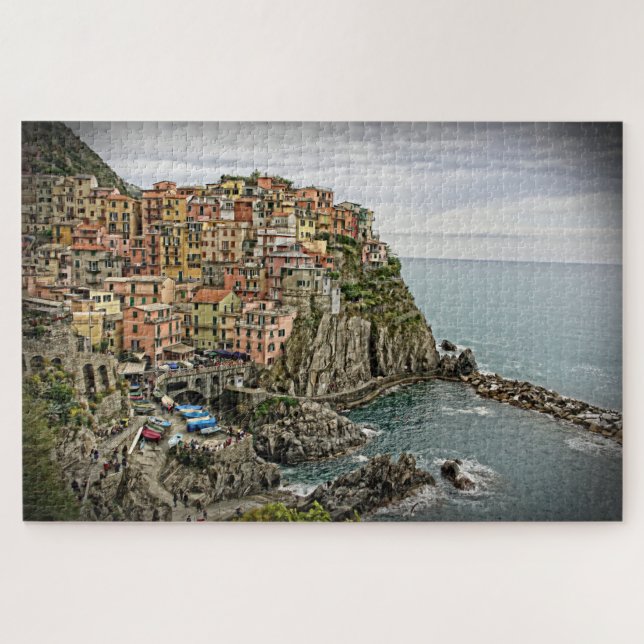 Manarola, Italien - Cinque Terre - 20x30 - PC 1014 Puzzle (Horizontal)