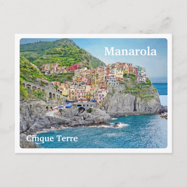 MANAROLA - Italien - CINQUE TERRE - Ansichten - Postkarte (Vorderseite)
