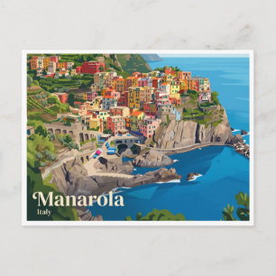 Manarola Italien Postkarte