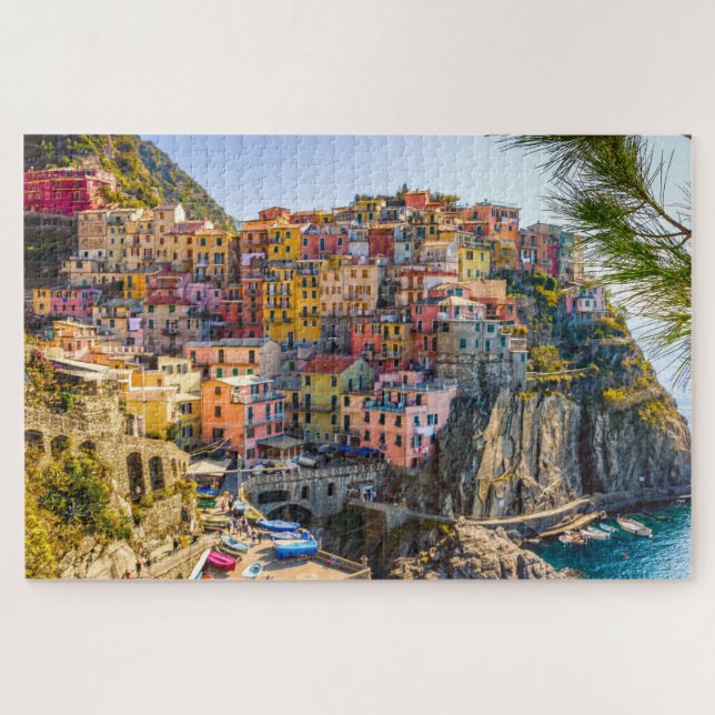 Manarola, Italien Puzzle (Horizontal)