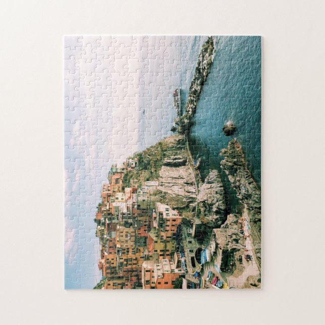 Manarola, Italien Puzzle (Vertikal)